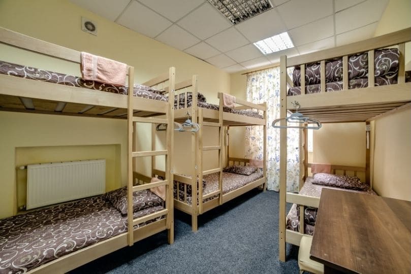 Letti a castello in albergue privato