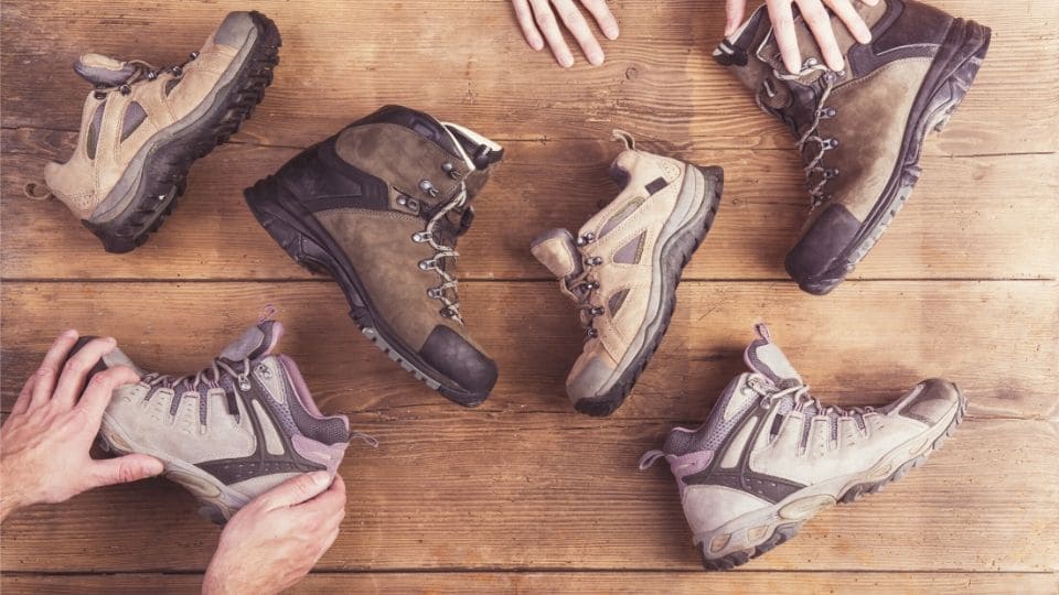 Tante scarpe da trekking