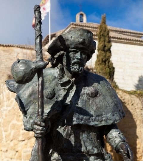Statua di santiago a carrion de los condes
