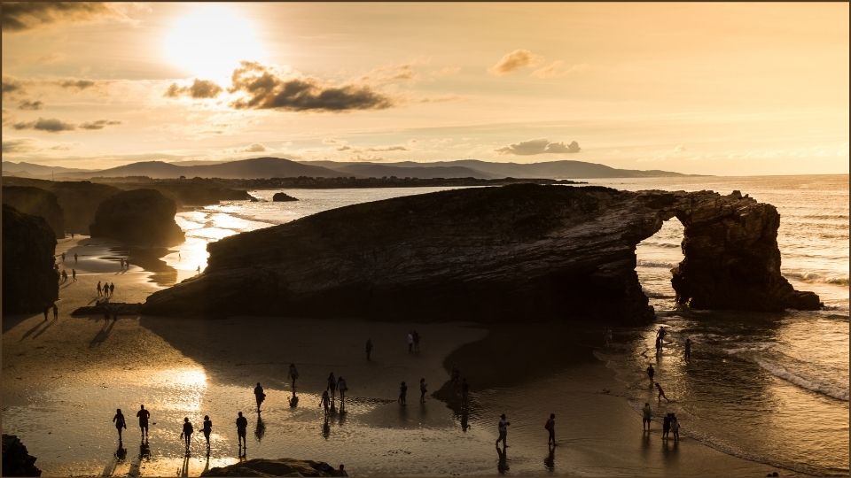 La Playa de las Catedrales in Galizia