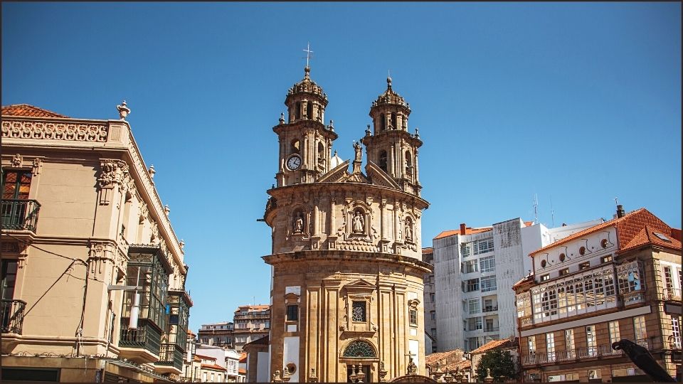 Pontevedra Cammino di Santiago la Chiesa della Vergine Pellegrina